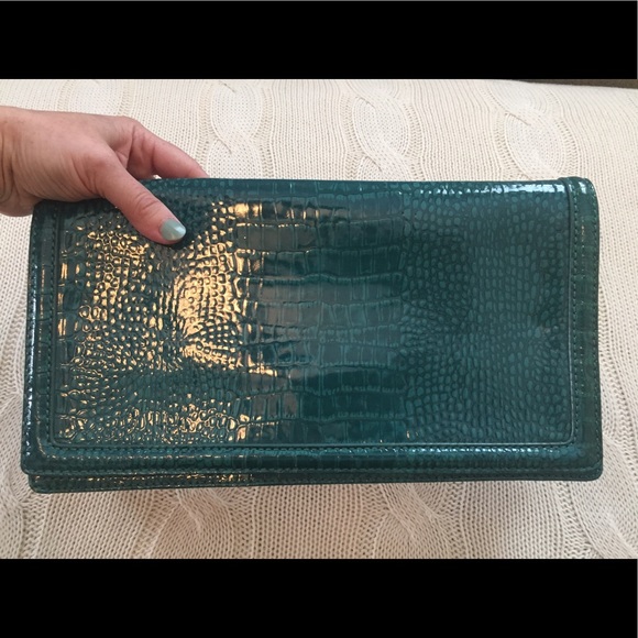 Banana Republic Faux Snake Skin Clutch - Picture 6 of 6